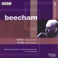 Sibelius: Symphony No. 2; Dvorák: Symphony No. 8