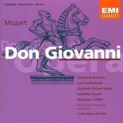 Mozart: Don Giovanni (Highlights) / Giulini