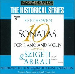 Beethoven: 10 Sonatas for Piano and Violin, Complete