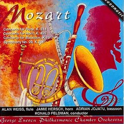 Mozart: Concerti for Flute, Horn, Bassoon; Symphony No.29 [HDCD]