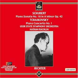 Schubert: Piano Sonata No. 16; Tchaikovsky: Piano Concerto No. 1
