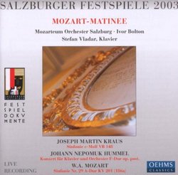 Mozart-Matinee: Salzburg Festival 2003