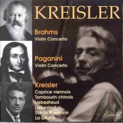 Plays Brahms Paganini & Kreisler