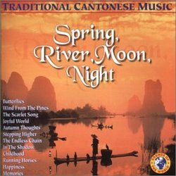 Spring River Moon Night