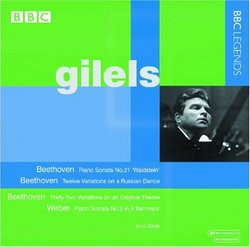 Gilels Plays Beethoven & Weber