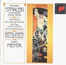 Strauss: Symphonic Music From Operas / Berlin Philharmonic / Mehta (Sony)