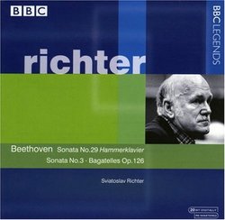 Beethoven: Soantas Nos. 29 "Hammerklavier" & 3; Bagatelles Op. 126