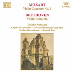 Mozart: Violin Concerto No. 3; Beethoven: Violin Concerto