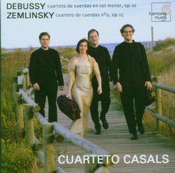 Debussy: Cuarteto de cuerdas en sol menor, Op. 10; Zemlinsky: Cuarteto de cuerdas No. 2, Op. 15