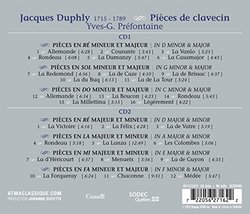 Jacques Duphly: Pièces de clavecin
