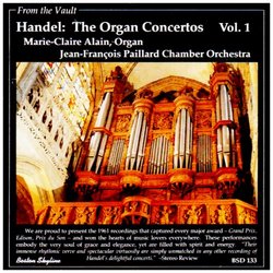 Handel: The Organ Concertos, Vol. 1