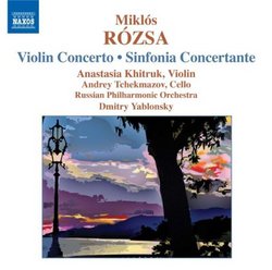 Rozsa: Violin Concerto/ Sinfonia Concertante