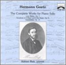 Goetz: Complete Works for Solo Piano