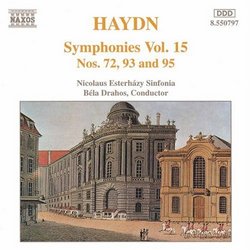 Haydn: Symphonies Nos. 72, 93 & 95