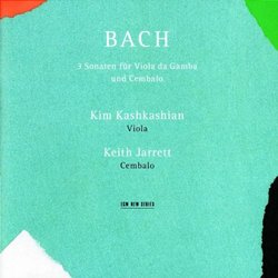 Bach: Sonatas for Viola da Gamba and Cembalo