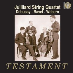 Juilliard String Quartet performs Debussy, Ravel & Webern