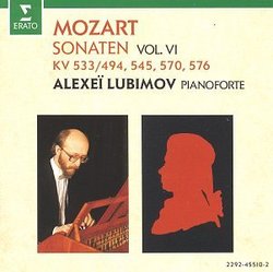 Mozart: Sonaten Vol. 6 - KV 533/494, 545, 570, 576