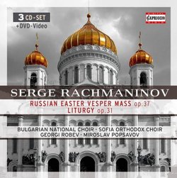 Rachmaninov: Russian Easter Vesper Mass [CD+DVD]