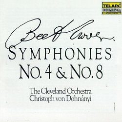 Beethoven: Symphonies Nos. 4 & 8