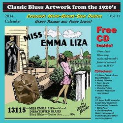 Classic Blues Artwork from the 1920's: 2014 Calendar (+ CD)