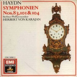 Karajan conducts Haydn Symphonies 83, 101 &104 (EMI Studio DRM)