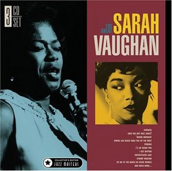 Sarah Vaughan 3 CD Set (LP edition packaging)