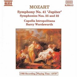 Mozart: Symphonies Nos. 41, 25 & 32