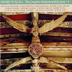 Purcell: The Complete Anthems and Services, Vol 4 /King's Consort * King