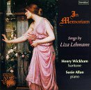 In Memoriam: Songs by Liza Lehmann