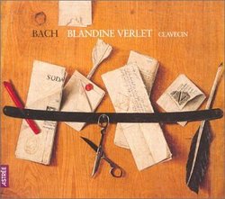 Bach - Blandine Verlet - Clavecin (Goldberg Variations / Well-Tempered Clavier Books I & II / Fantaisies, Toccatas & Fugues)