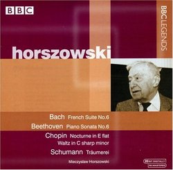 Bach: French Suite No. 6; Beethoven: Piano Sonata No. 6