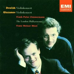 Dvorak · Glazunov - Violin Concertos / Zimmermann · LPO · Welser-Möst
