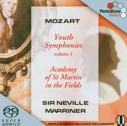 Mozart: Youth Symphonies, Vol. 1 [Hybrid SACD]