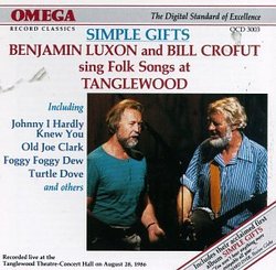 Simple Gifts: Folk Songs Live at Tanglewood