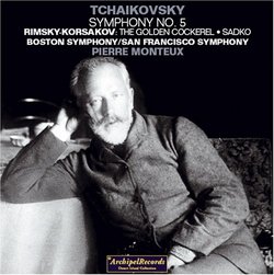 Tchaikovsky: Symphony No. 5; Rimsky-Korsakov: The Golden Cockerel; Sadko