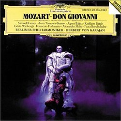 Mozart: Don Giovanni / Ramey, Tomowa-Sintow, Battle, Karajan [Highlights]