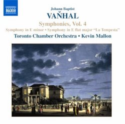 Vanhal: Symphonies, Vol. 4