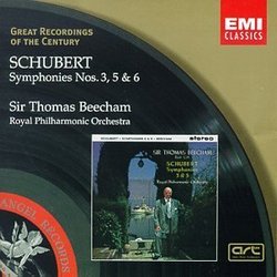 Great Recordings Of The Century - Schubert: Symphonies nos. 3, 5, & 6 / Beecham, Royal Philharmonic Orchestra