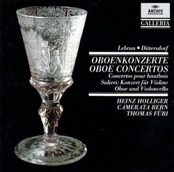 Lebrun/Dittersdorf/Salieri: Oboe Concerti