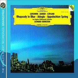 Gershwin: Rhapsody in Blue; Barber: Adagio; Copland; Appalachian Spring