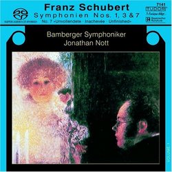 Schubert: Symphonien Nos. 1, 3, 7 "Unvollendete"