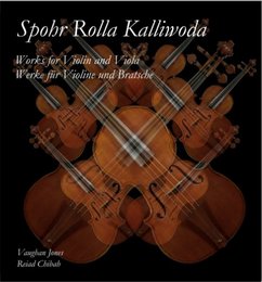 Spohr Rolla Kalliwoda-Works for Violin & Viola