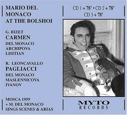 Mario del Monaco at the Bolshoi