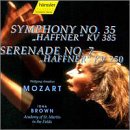Mozart: Symphony No. 35 "Haffner"; Serenade No. 7 "Haffner"