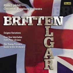 Britten: 4 Sea Interludes; The Young Person's Guide to the Orchestra; Elgar: Enigma Variations [Hybrid SACD]