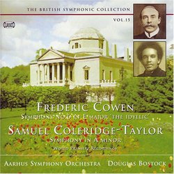 Cowen: Symphony No. 6 in E major 'The idyllic'; Coleridge-Taylor: Symphony in A minor