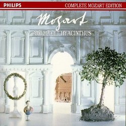 Mozart - Apollo et Hyacinthus / Augér, Mathis, Wulkopf, Schwarz, Rolfe Johnson, Hager