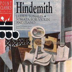 Hindemith: Ludus Tonalis / Sonata for violin & piano