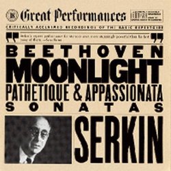 Moonlight, Pathetique & Appassionata Sonatas