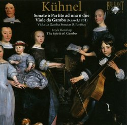 Kühnel: Viola da Gamba Sonatas & Partitas